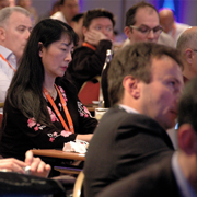 Delegates and Luyuan Fang, Conference Room, MPLS 2012